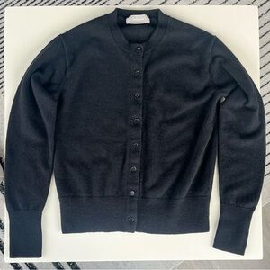 Everlane 100% Cashmere Classic Black Cardigan | Small HOLIDAY SALE